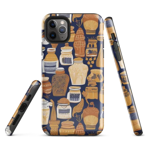 Cobalt Curio on a Tough Case for iPhone®