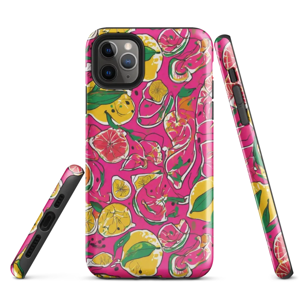 Pink Lemonade on Tough Case for iPhone® — Front