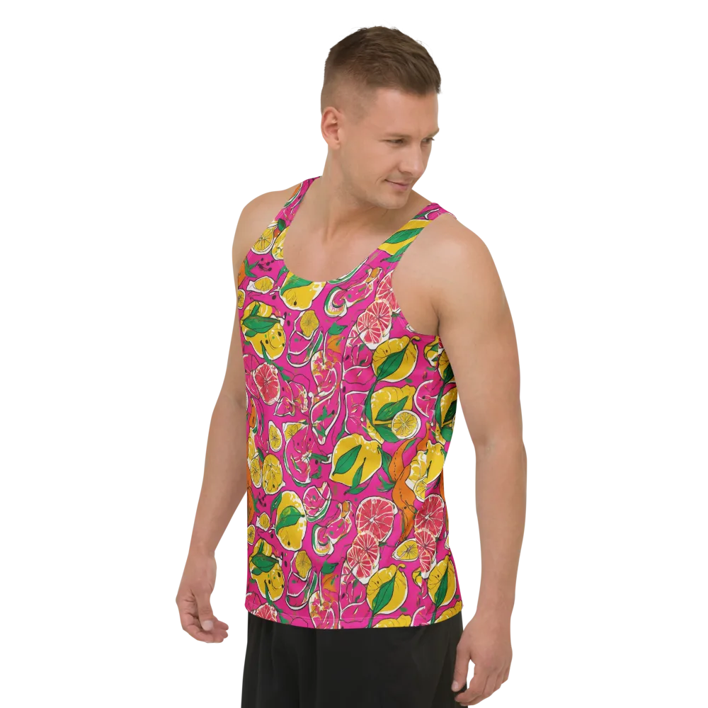 Pink Lemonade on Men's Tank Top — Left Front