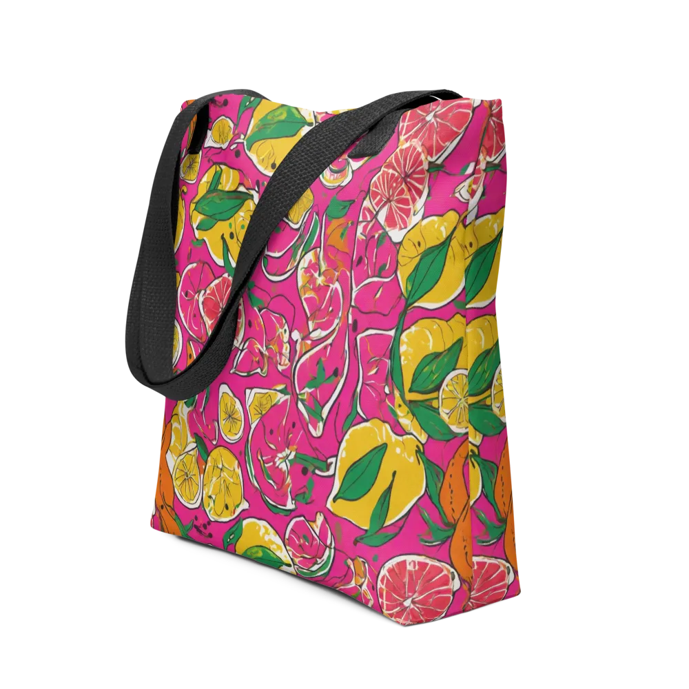 Pink Lemonade on Tote Bag — Front