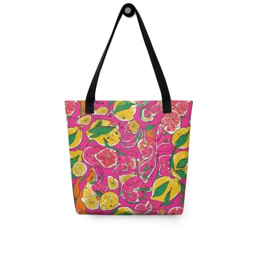 Pink Lemonade on a Tote Bag