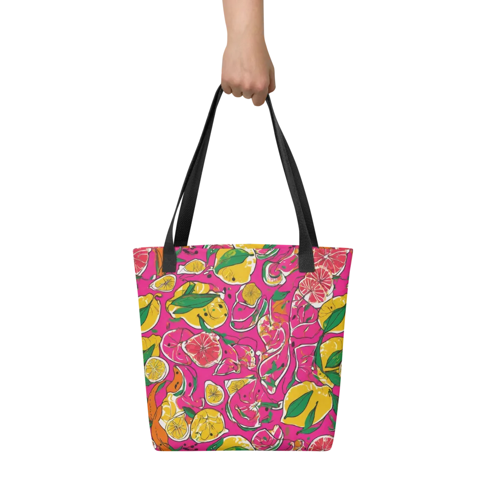 Pink Lemonade on Tote Bag — Front