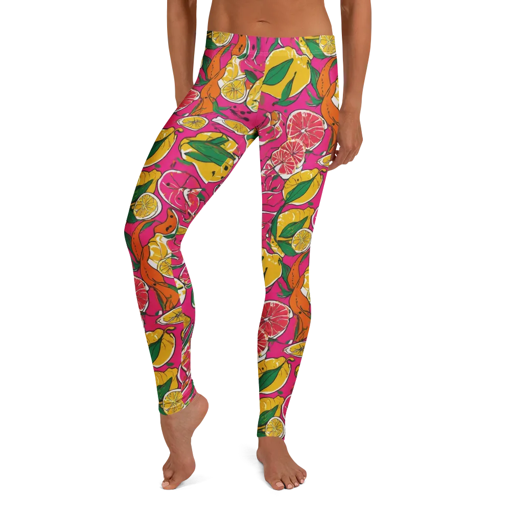 Pink Lemonade on Leggings — Front