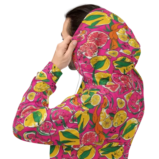 Pink Lemonade on a Hoodie