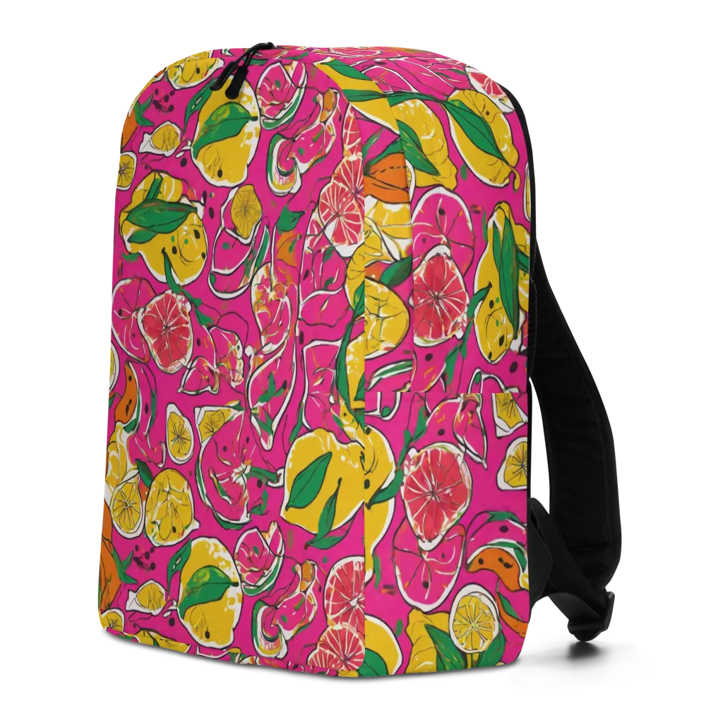 Pink Lemonade on Minimalist Backpack — Left