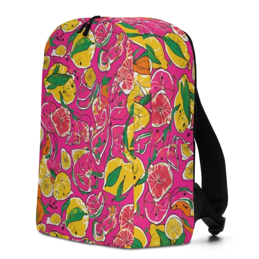 Pink Lemonade on a Minimalist Backpack