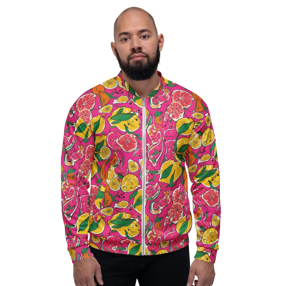 Pink Lemonade on Bomber Jacket — Front