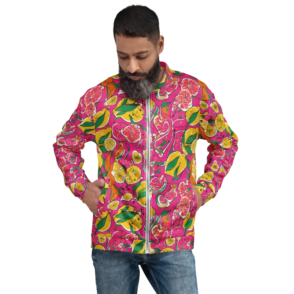 Pink Lemonade on Bomber Jacket — Front