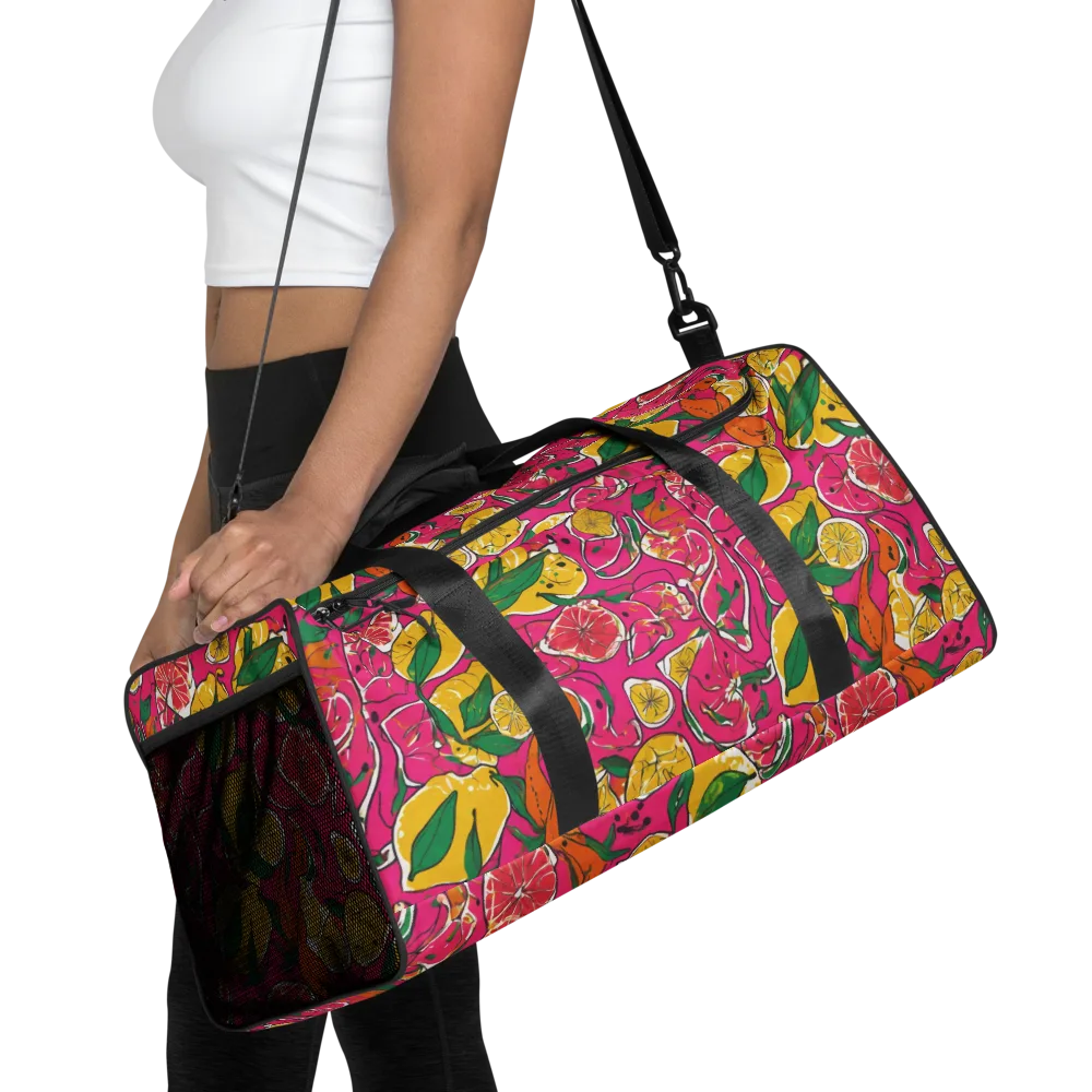 Pink Lemonade on Duffle Bag — Front