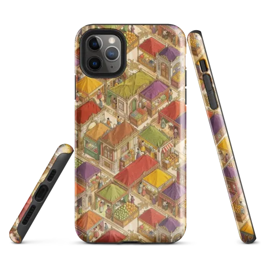 Market of Many Colors on a Tough Case for iPhone®