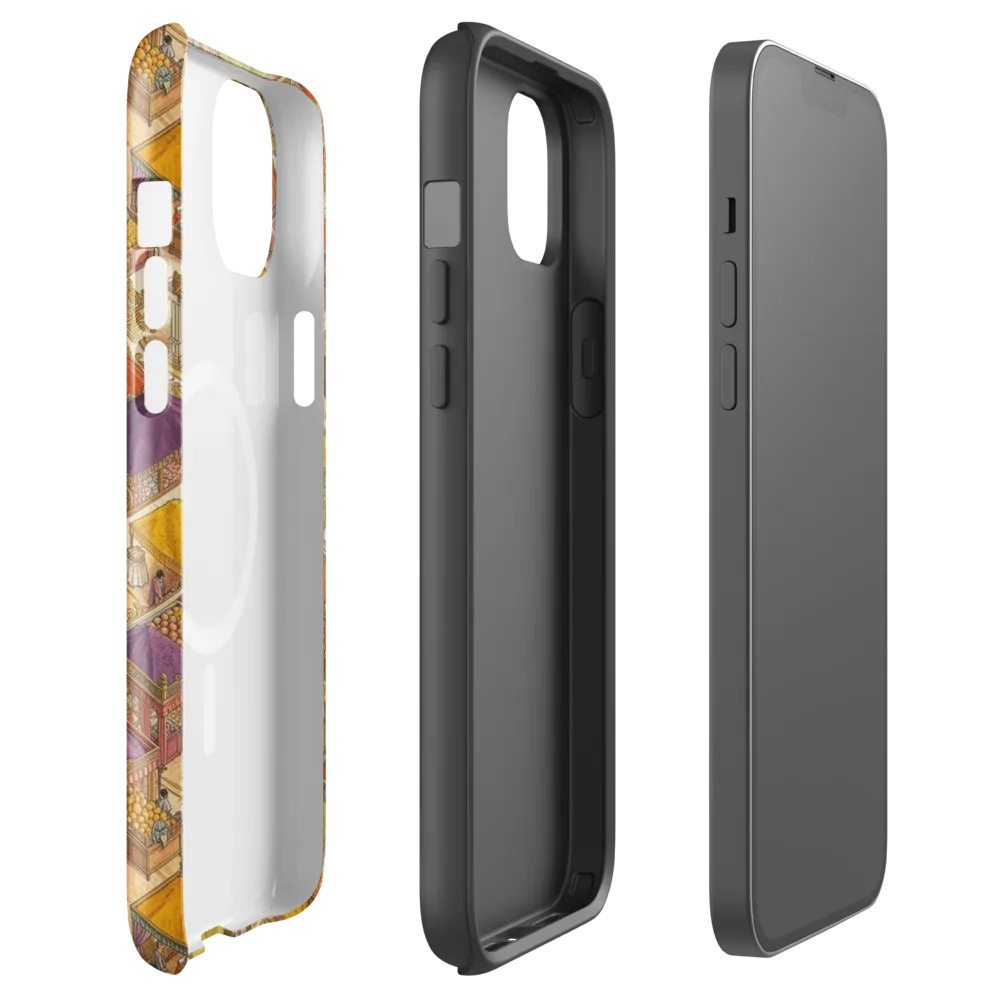 Market of Many Colors on MagSafe Tough Case for iPhone® — Front