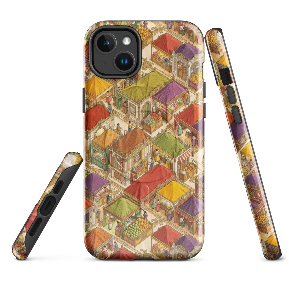 Market of Many Colors on MagSafe Tough Case for iPhone® — Front