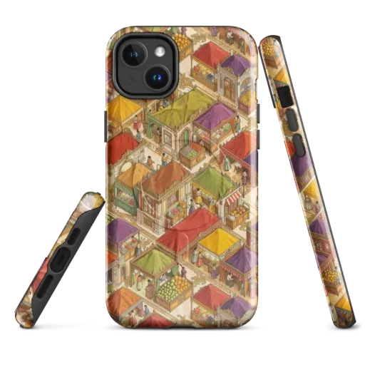 Market of Many Colors on a MagSafe Tough Case for iPhone®