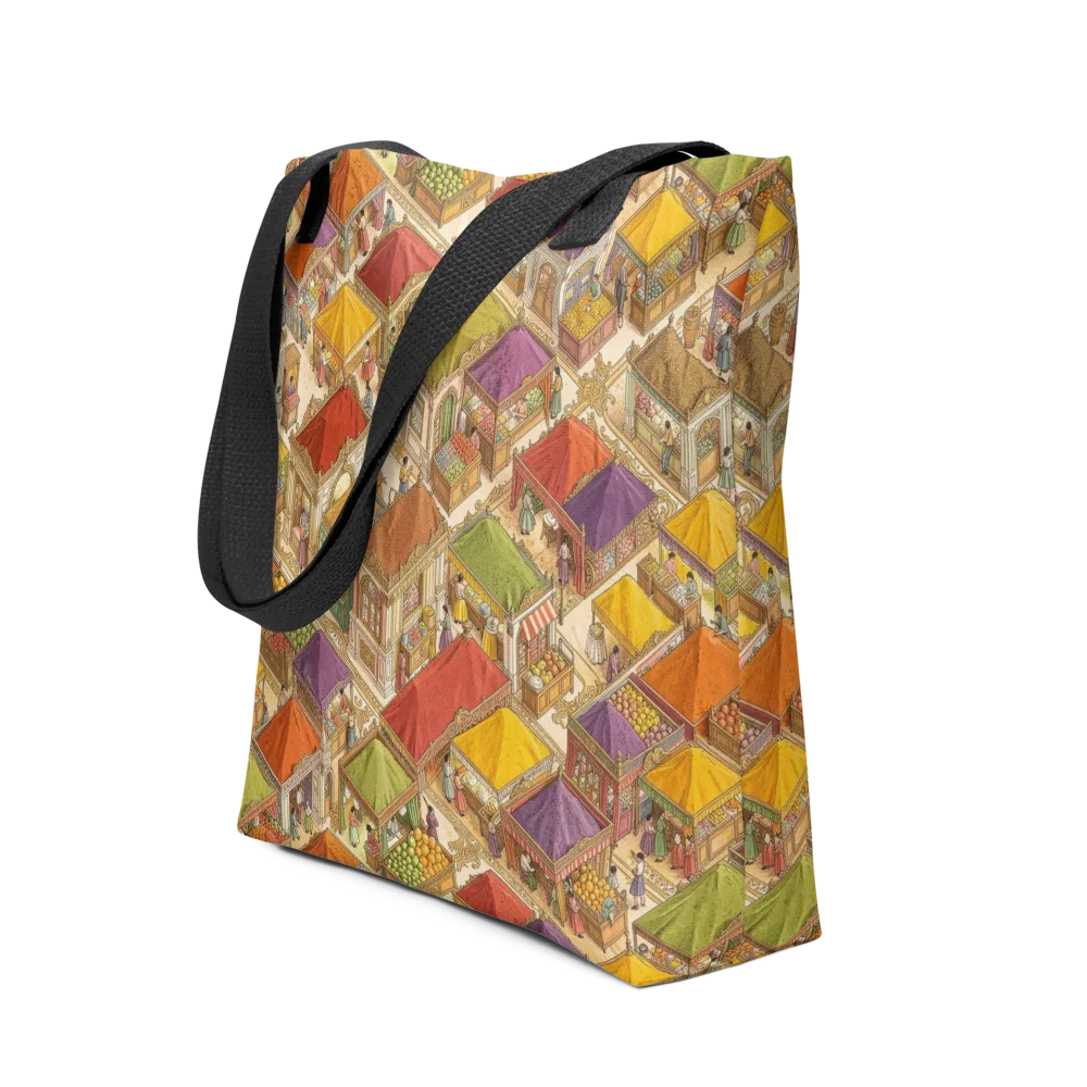 Market of Many Colors on Tote Bag — Front