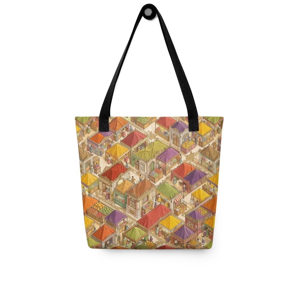 Market of Many Colors on Tote Bag — Front