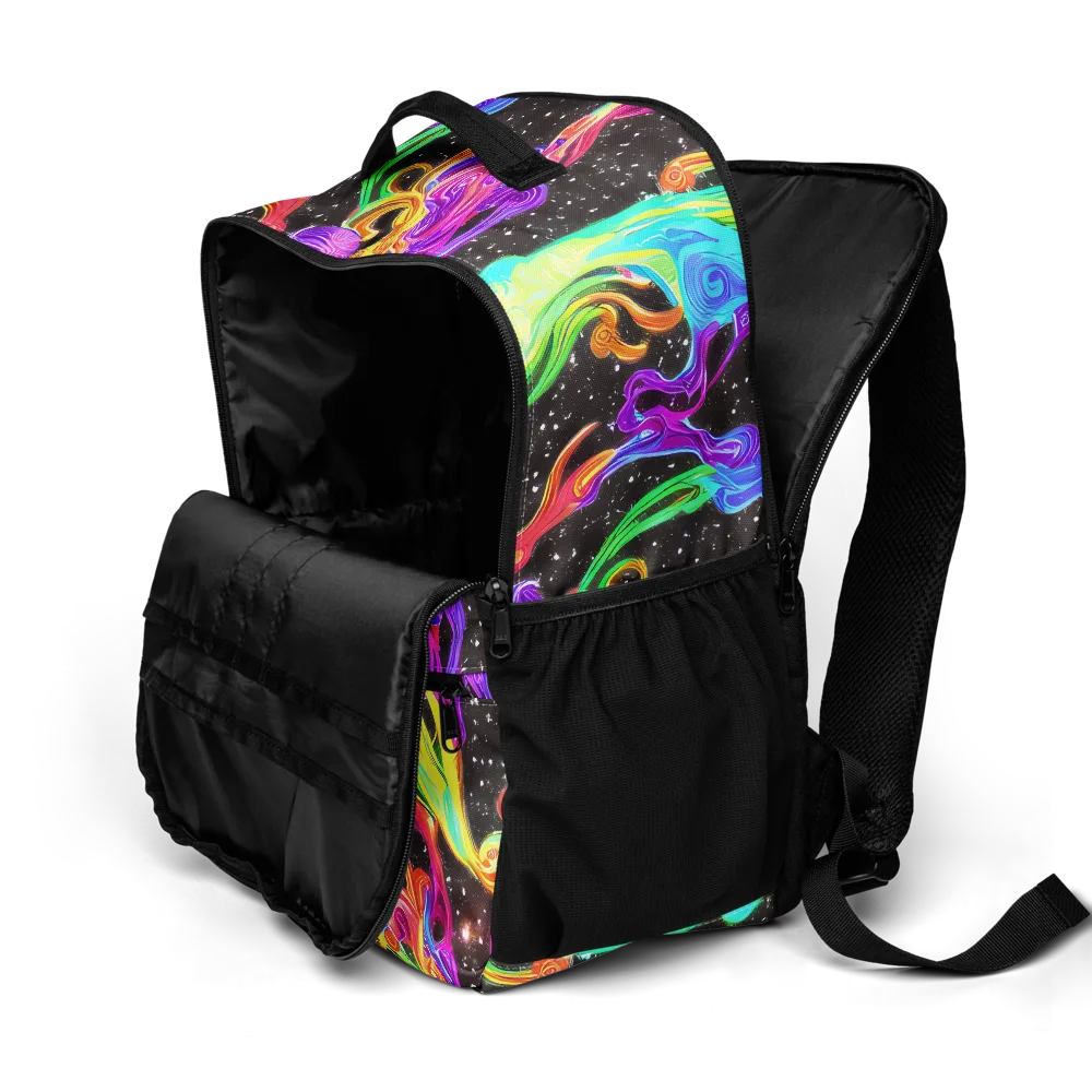 Yuan Whirls on Utility Backpack — Product details 2