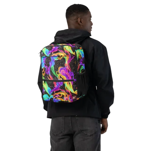 Yuan Whirls on a Utility Backpack