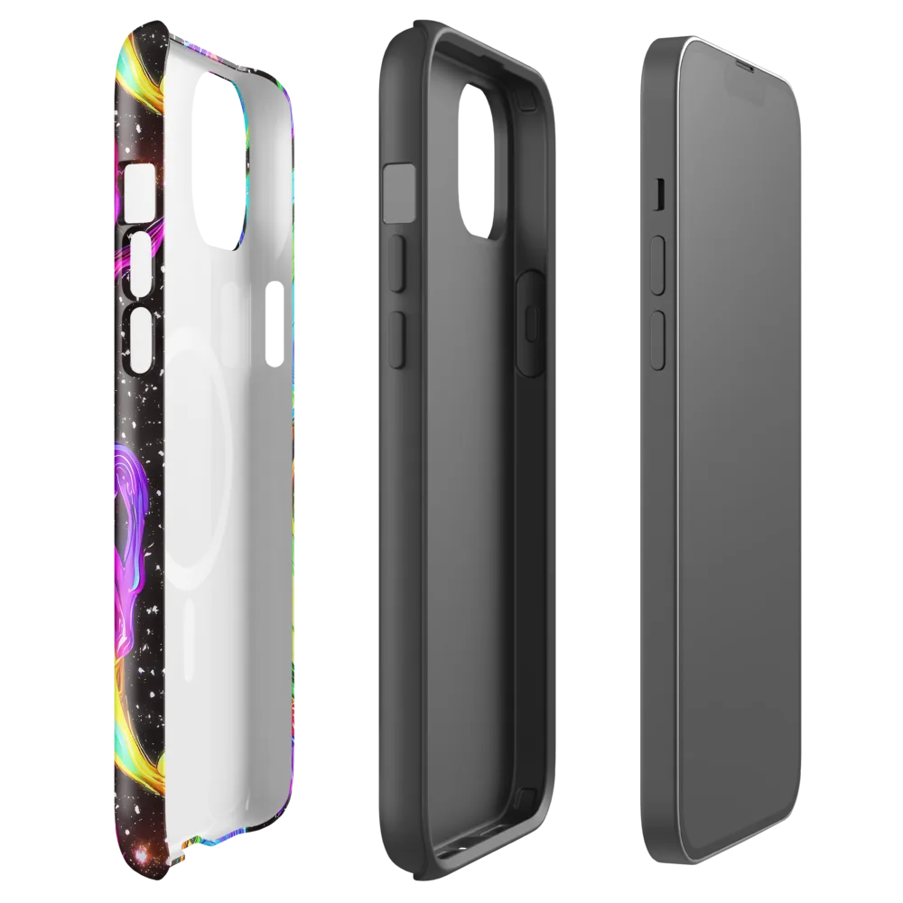 Yuan Whirls on MagSafe Tough Case for iPhone® — Front