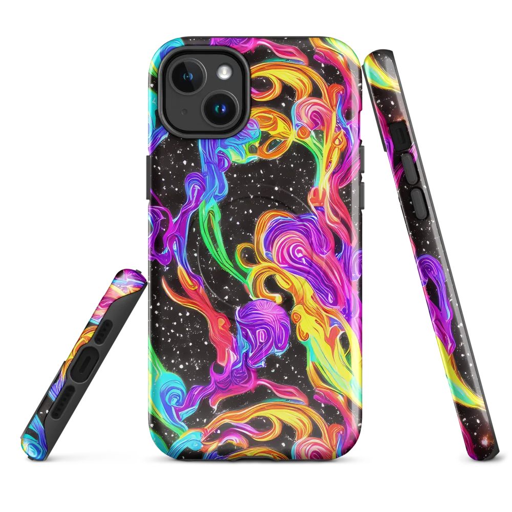 Yuan Whirls on MagSafe Tough Case for iPhone® — Front