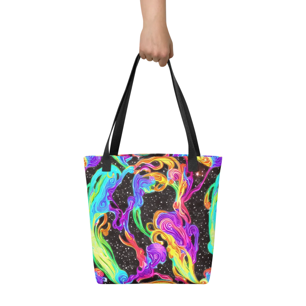 Yuan Whirls on Tote Bag — Front