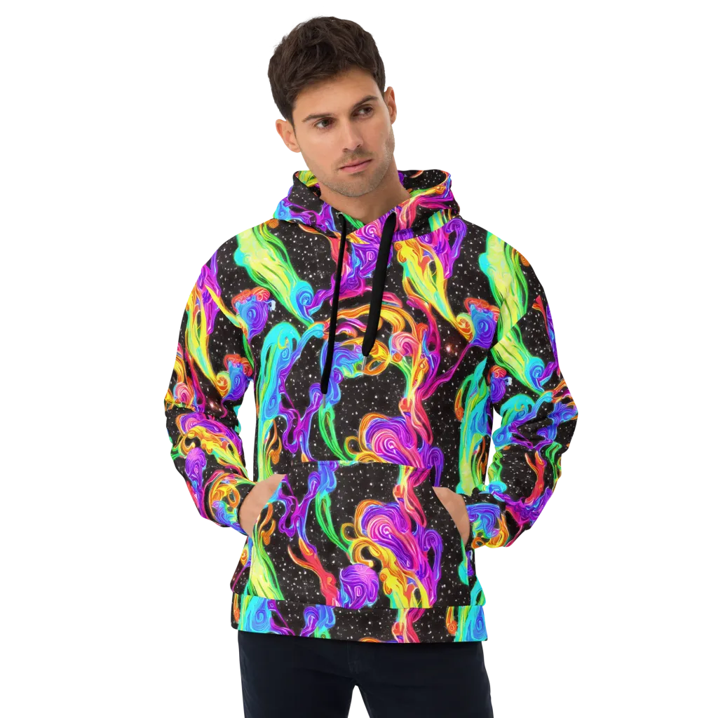 Yuan Whirls on Hoodie — Front