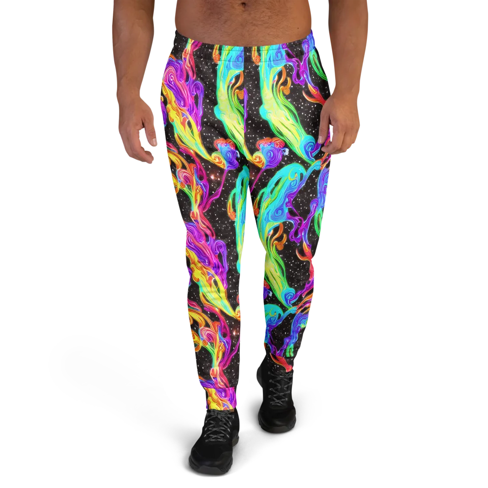 Yuan Whirls on Men's Joggers — Front