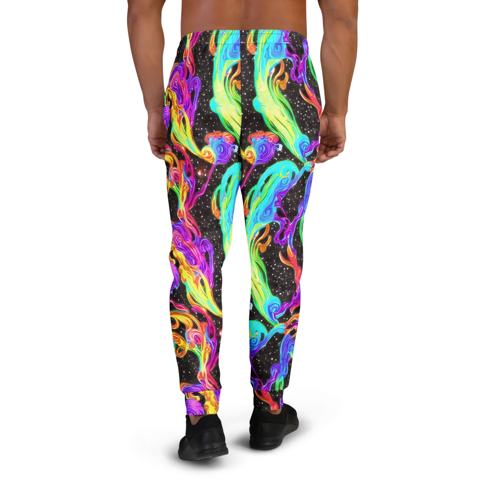 Yuan Whirls on Men's Joggers — Back