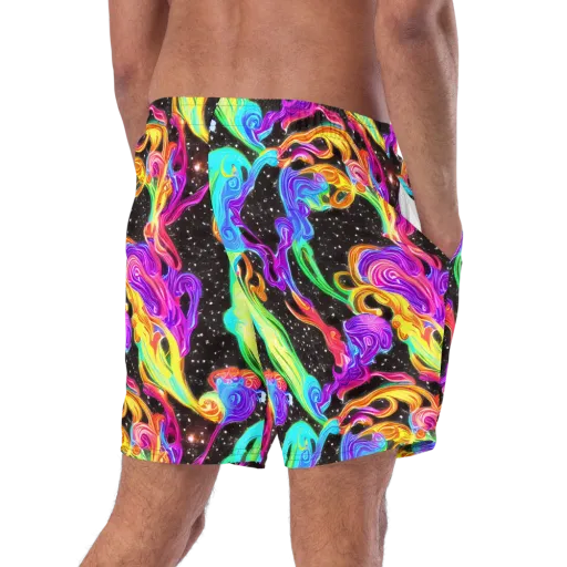 Yuan Whirls on a Swim Trunks