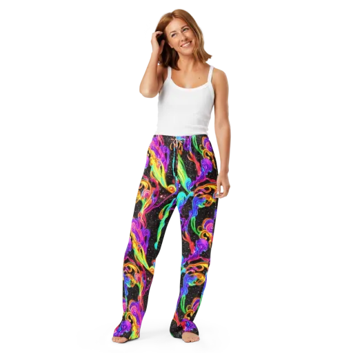 Yuan Whirls on a Women's Pajama Pants