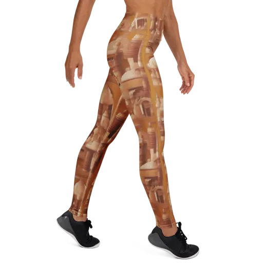 Amber Minaret on a Yoga Leggings