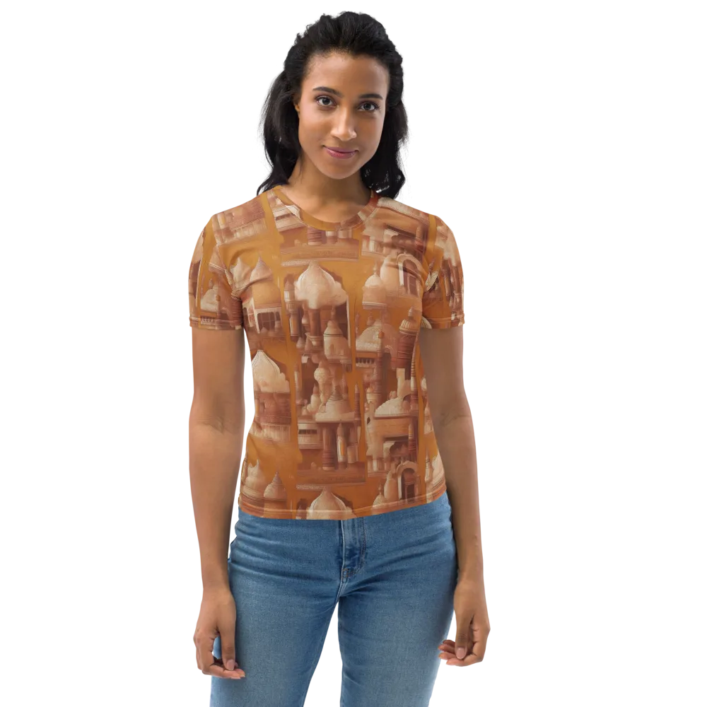 Amber Minaret on Women's Crew Neck T-Shirt — Front