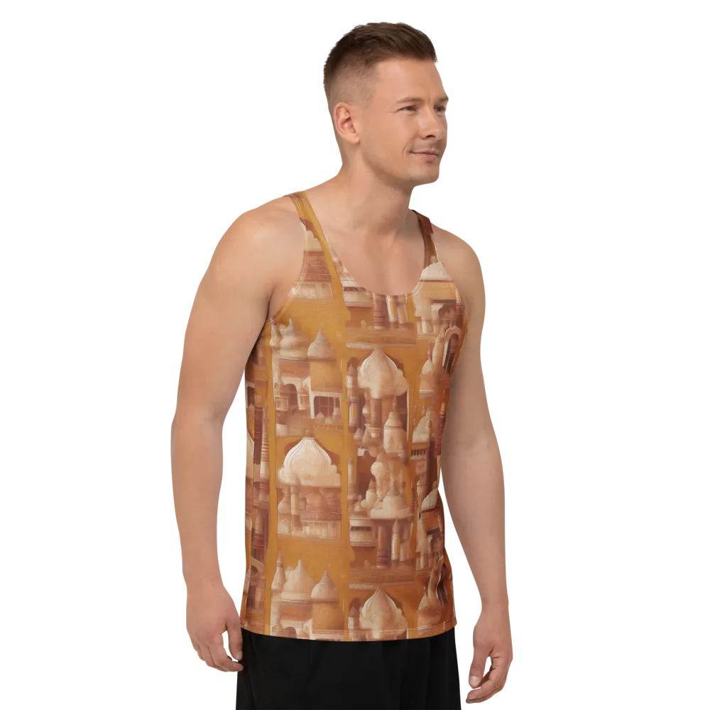 Amber Minaret on Men's Tank Top — Right Front