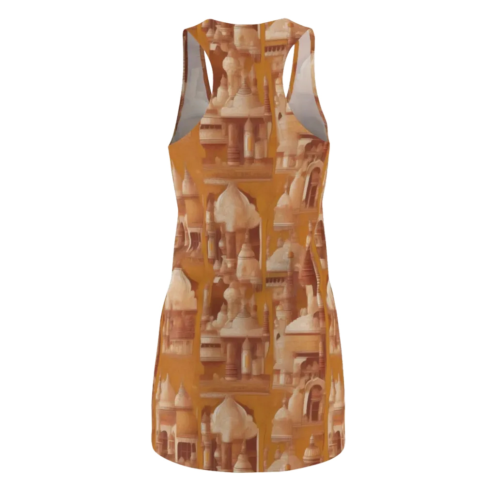Amber Minaret on Racerback Dress — Back
