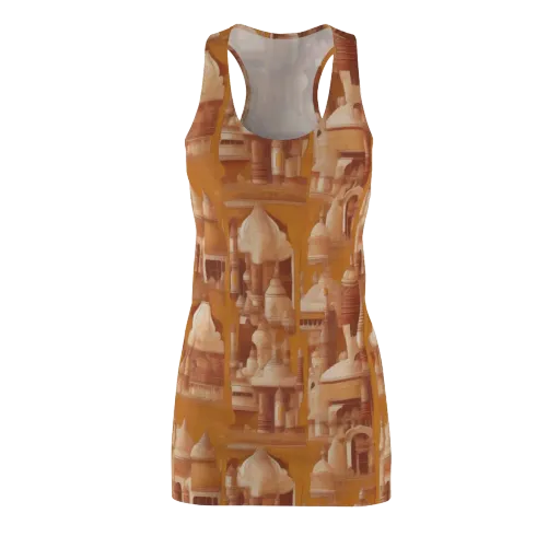 Amber Minaret on a Racerback Dress