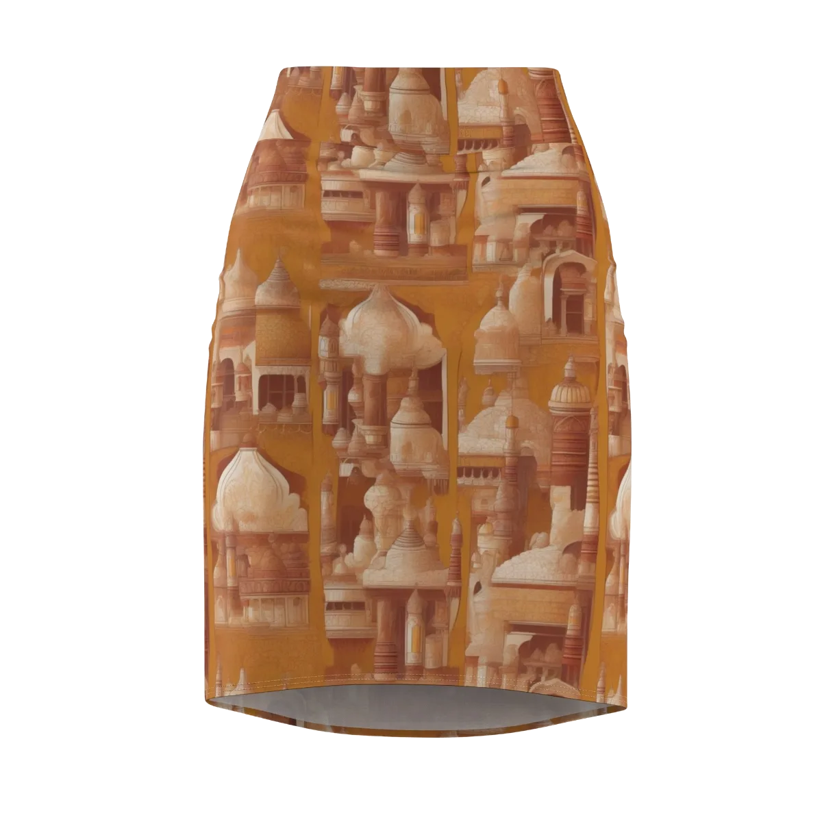 Amber Minaret on Pencil Skirt — Front