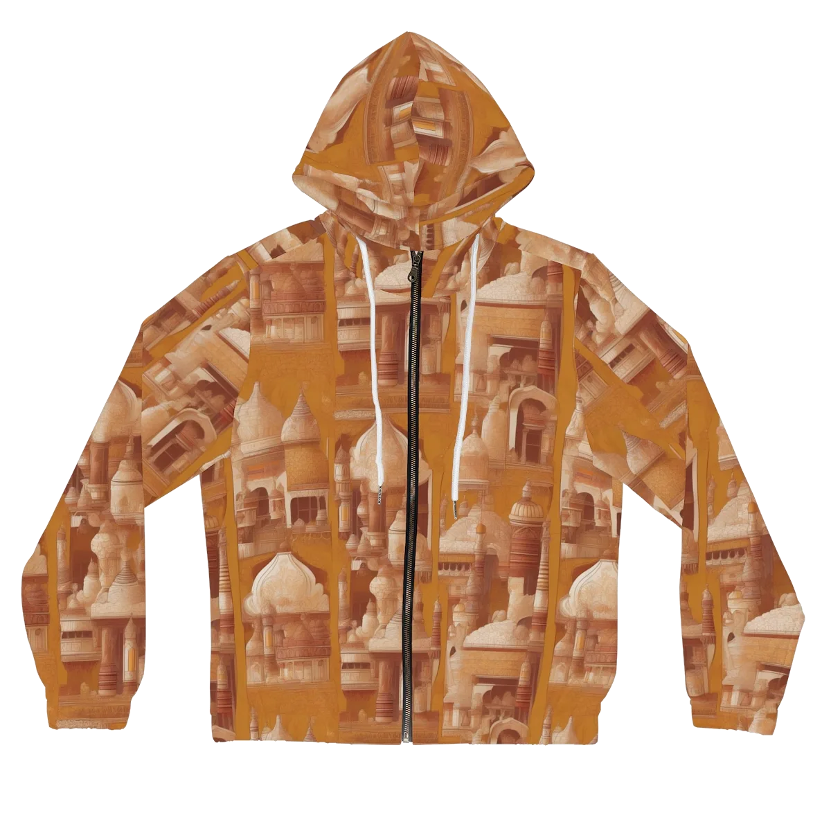 Amber Minaret on Women's Full-Zip Hoodie — Front