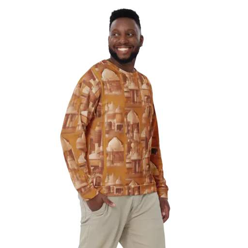 Amber Minaret on a Sweatshirt