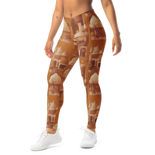 Amber Minaret on a Leggings