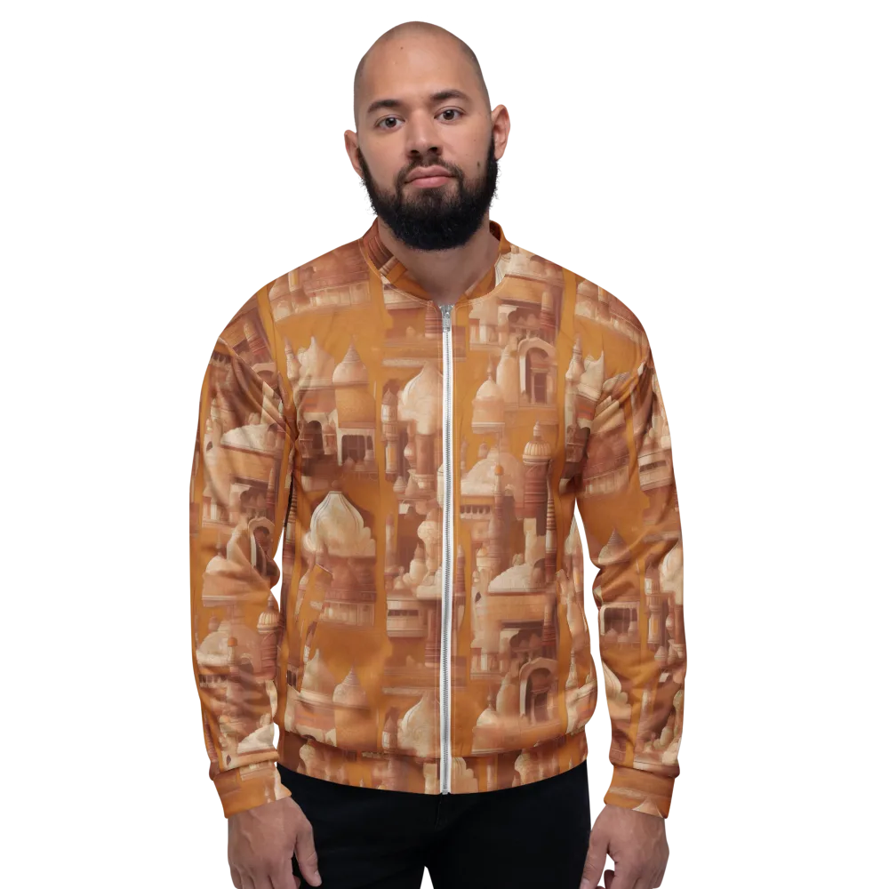 Amber Minaret on Bomber Jacket — Front