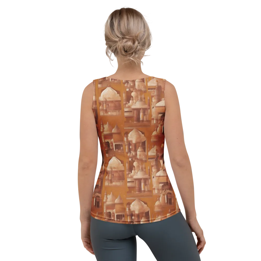 Amber Minaret on Women's Tank Top — Back