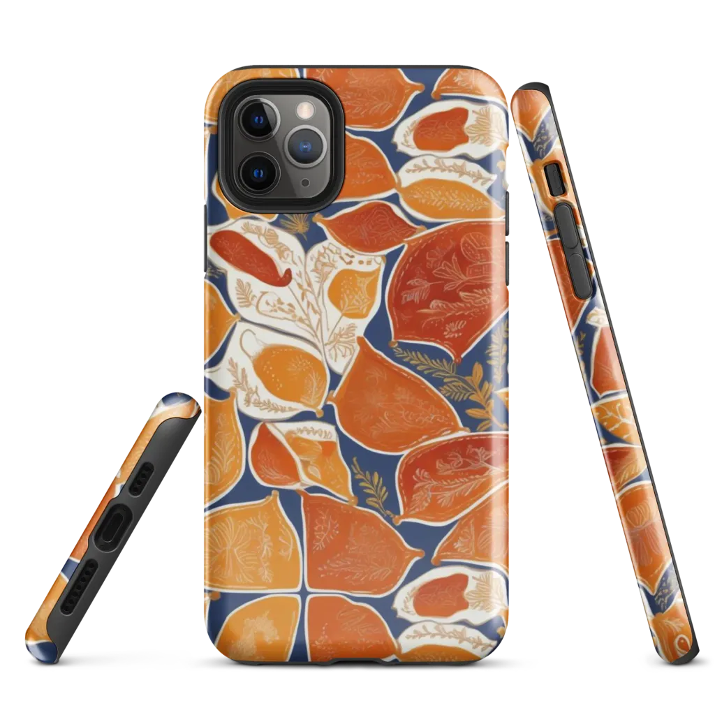 Citrus Tapestry on Tough Case for iPhone® — Front