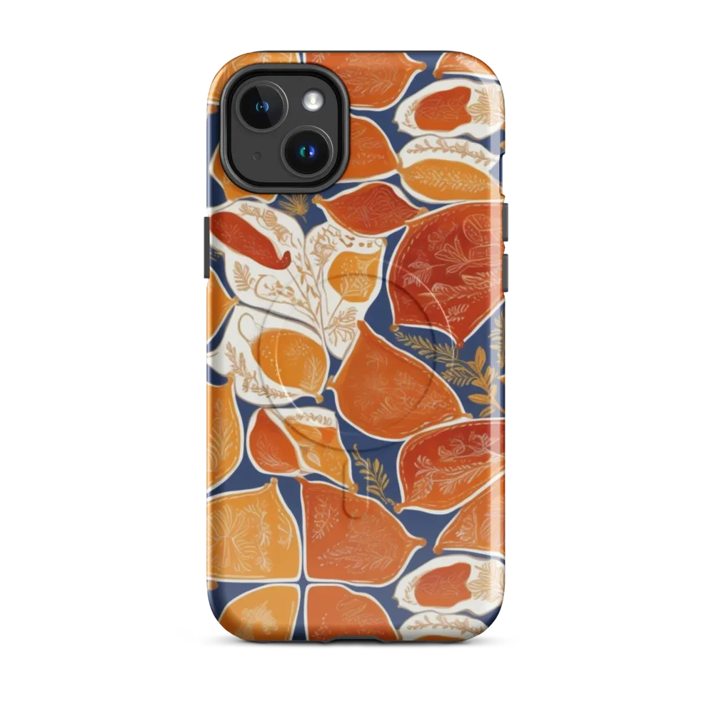 Citrus Tapestry on MagSafe Tough Case for iPhone® — Front