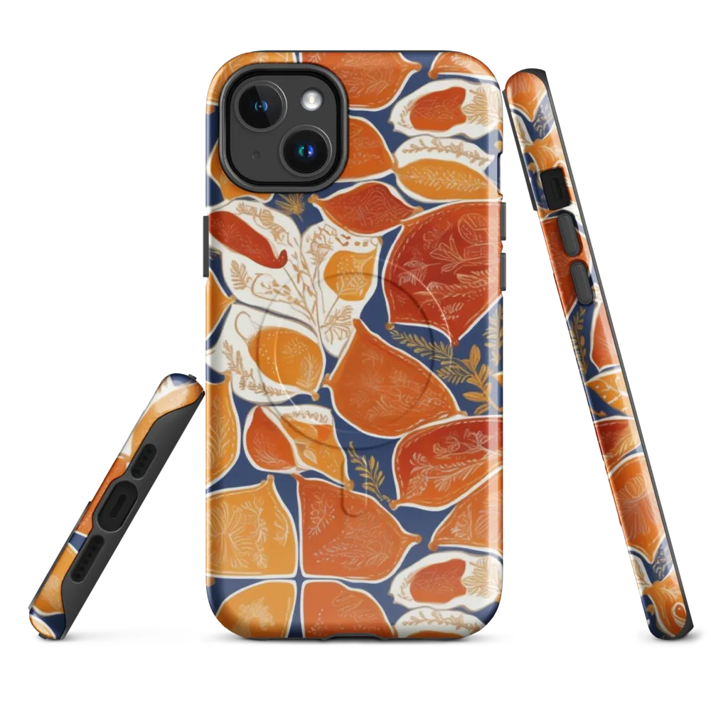 Citrus Tapestry on MagSafe Tough Case for iPhone® — Front