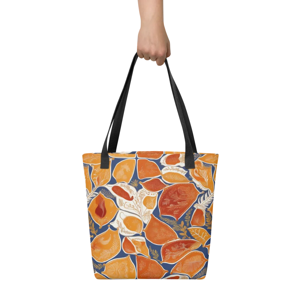 Citrus Tapestry on Tote Bag — Front