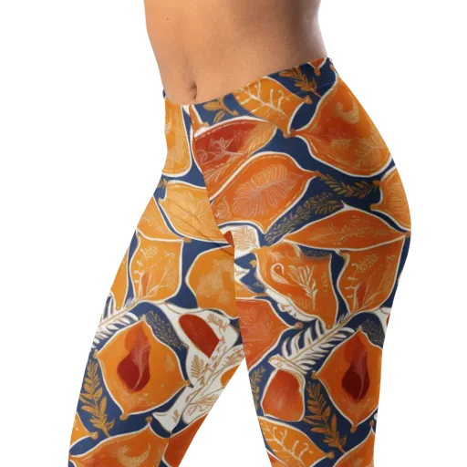 Citrus Tapestry on a Leggings