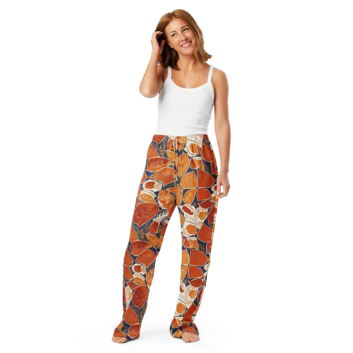 Citrus Tapestry on a Women's Pajama Pants