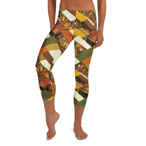 Spice Market on a Capri Leggings