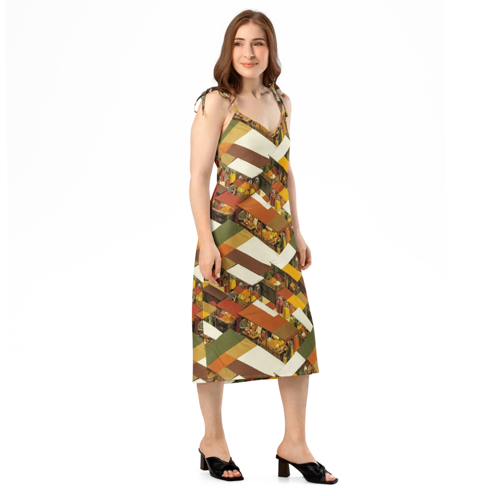 Spice Market on Slip Dress — Right Front