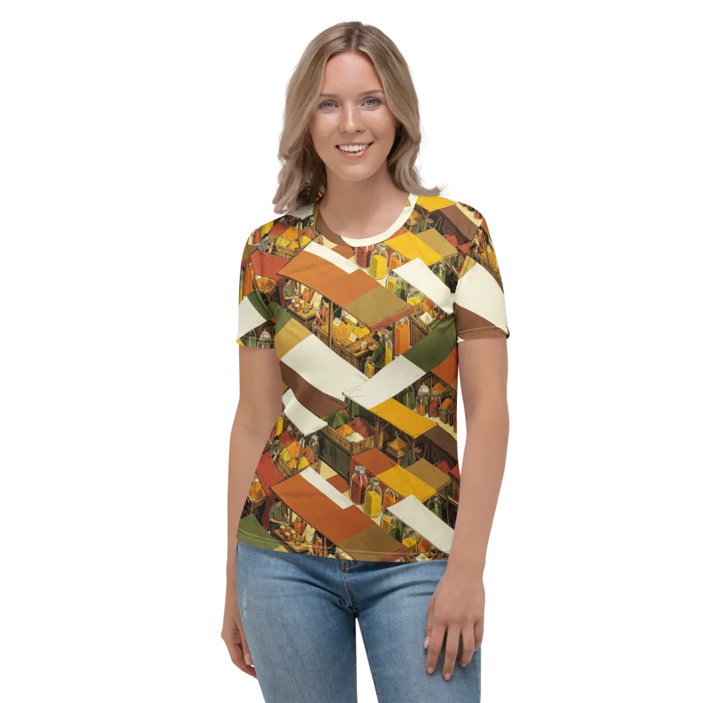 Spice Market on Women's Crew Neck T-Shirt — Front