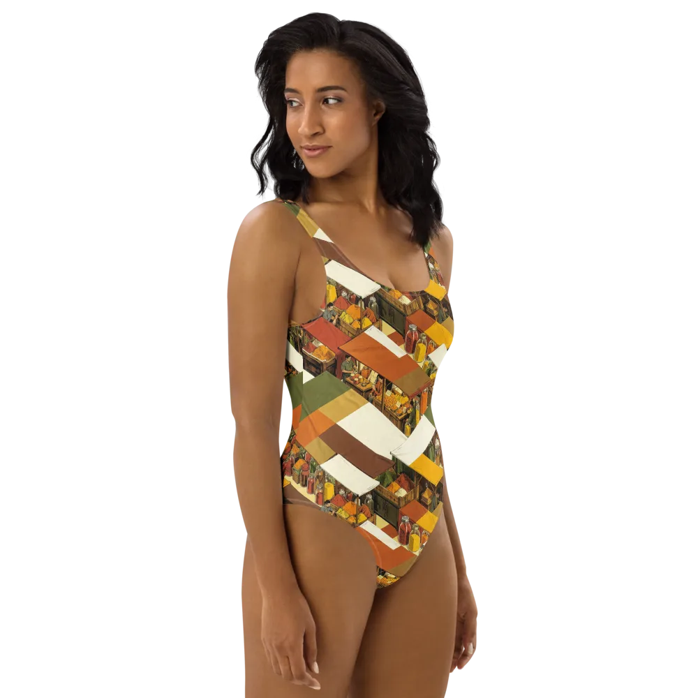Spice Market on One-Piece Swimsuit — Right